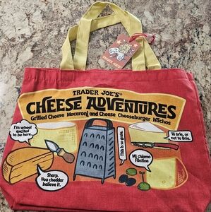 Trader Joe’s Cheese Tote Bag NEW